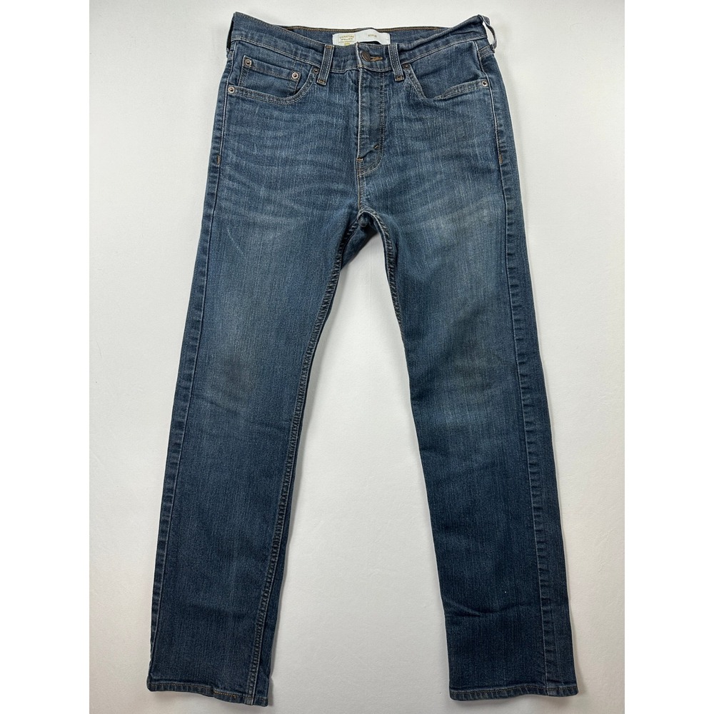 Levi Strauss‎ Signature Gold Label Men's Regular Straight Fit Blue Jeans 30x32